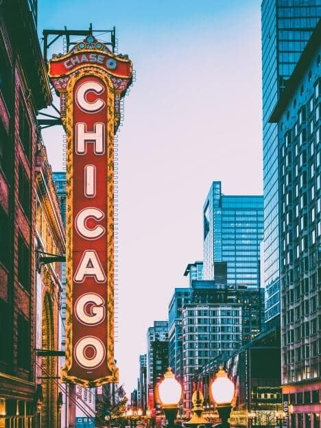 Vluchten naar Chicago