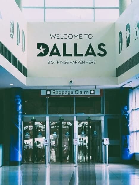 Vluchten naar Dallas