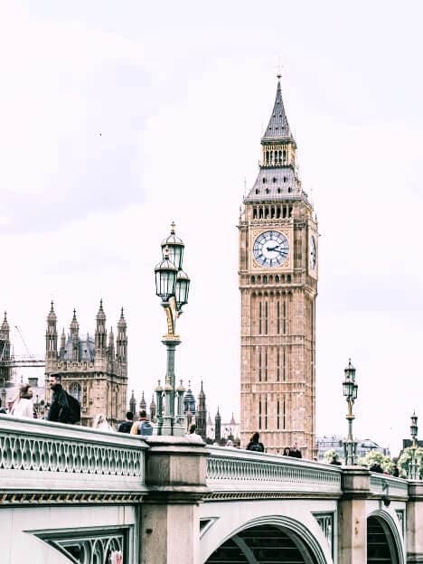 Vluchten naar Londen