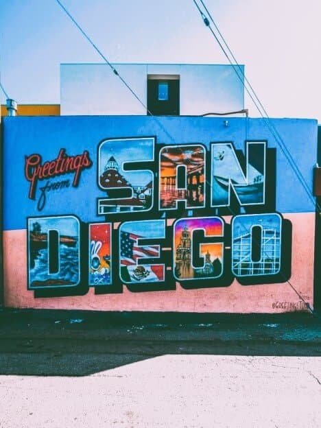 Vluchten naar San Diego
