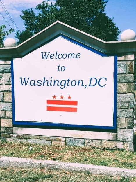 Vluchten naar Washington